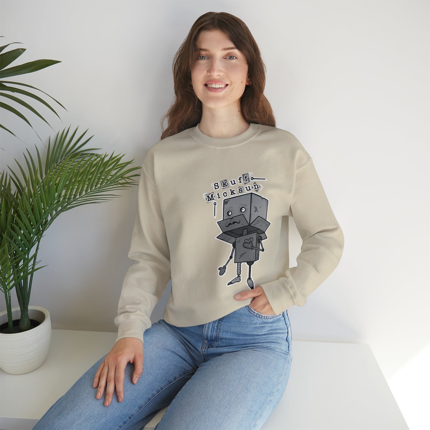 LIMITED Robot Crew Neck